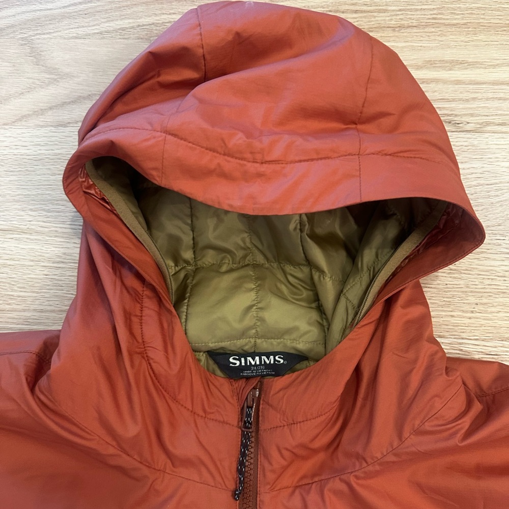 Men’s Simms hooded puffy jacket - Picture 2 of 8